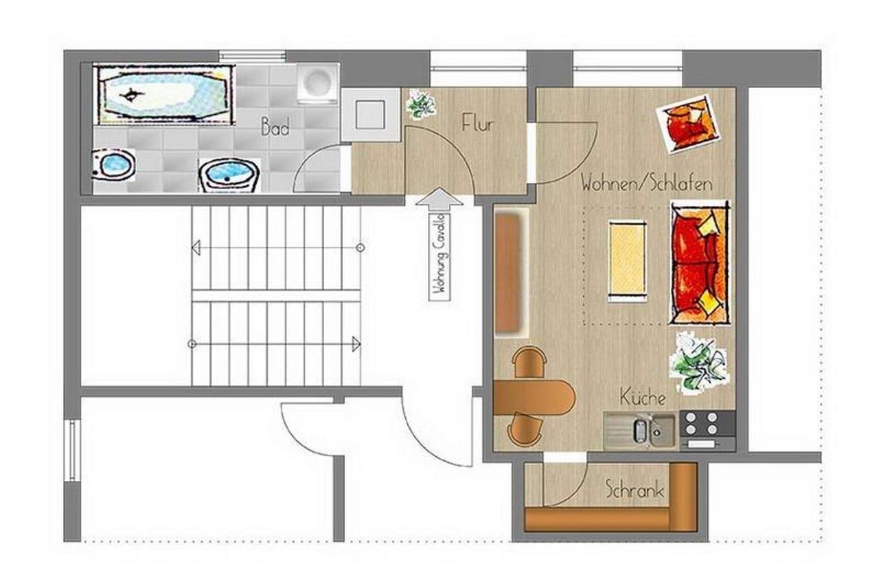 Stadthaus "Klein Venedig" アイゼナハ エクステリア 写真